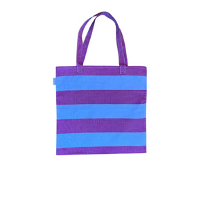 Borsa mare shopper magenta e lilla