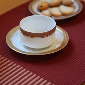 Set 2 Tovagliette Cannellato Etrusco/Toffee
