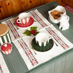 Set 2 Tovagliette Aurora Candido - Dattero